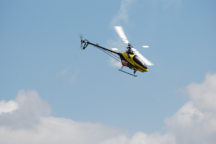 Trev in flight