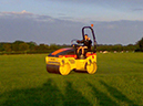 Darrell on roller
