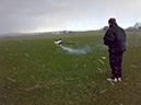 Dad flying in snow1
